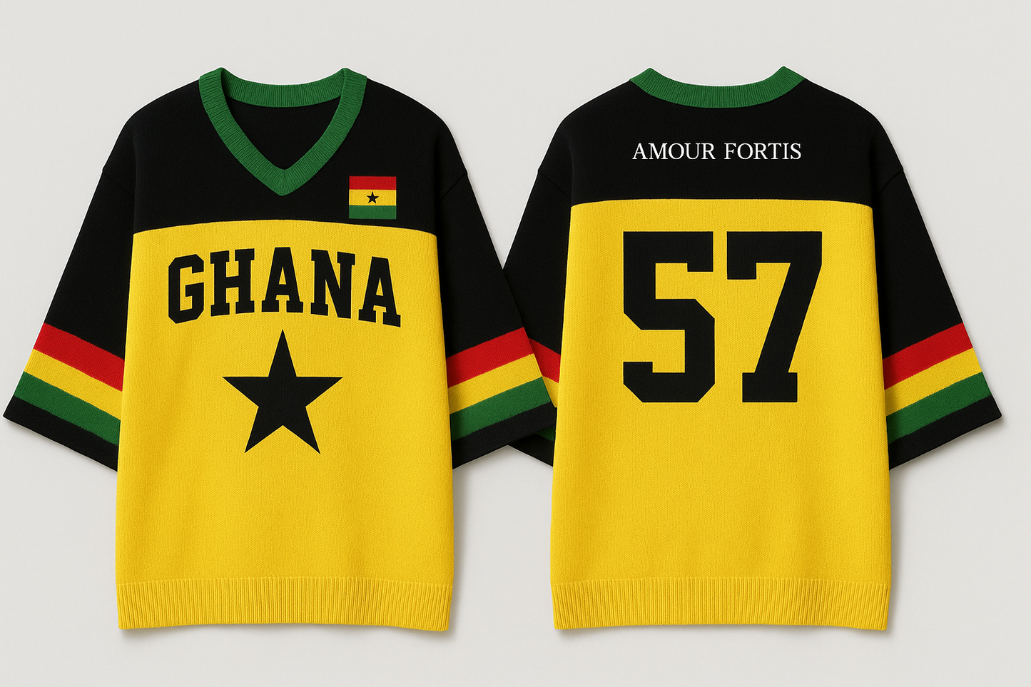 Ghana 57 Heritage Jersey by Amour fortis