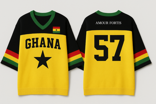 Ghana 57 Heritage Jersey by Amour fortis